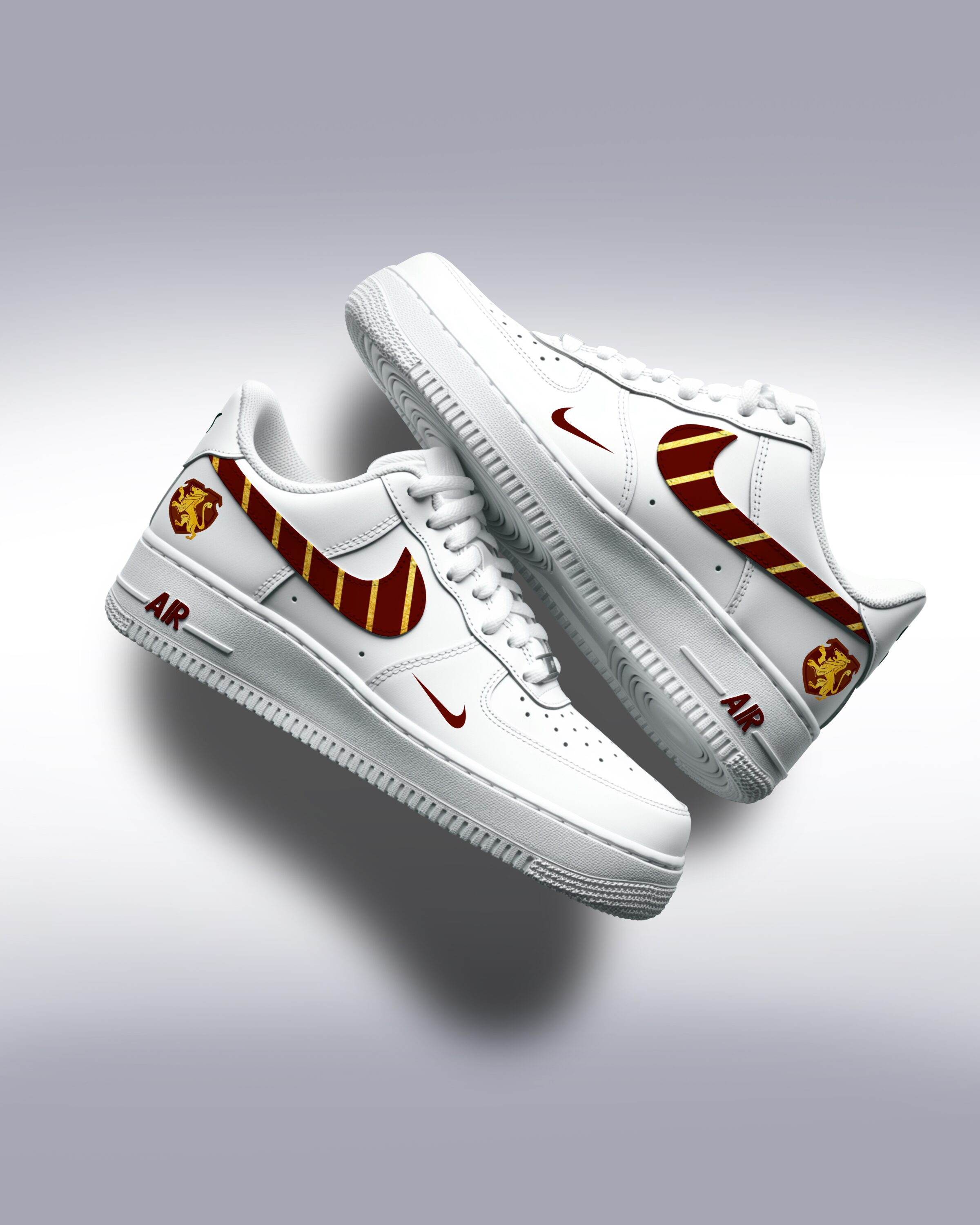 Gryffindor Air Force 1 Standard Version Av Custom Sneakers